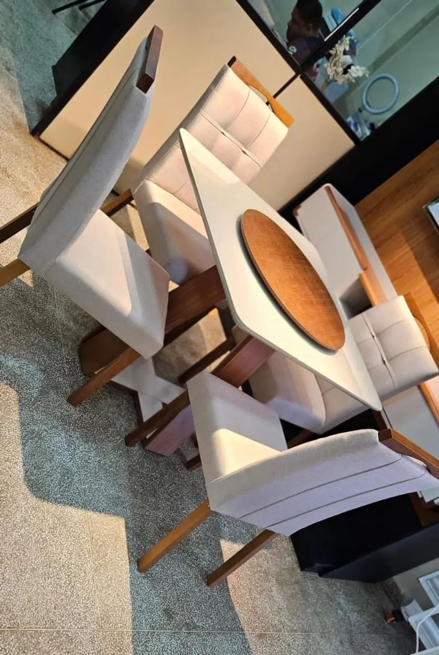Conjunto mesa Grécia com cadeiras Isabela  - Foto 2