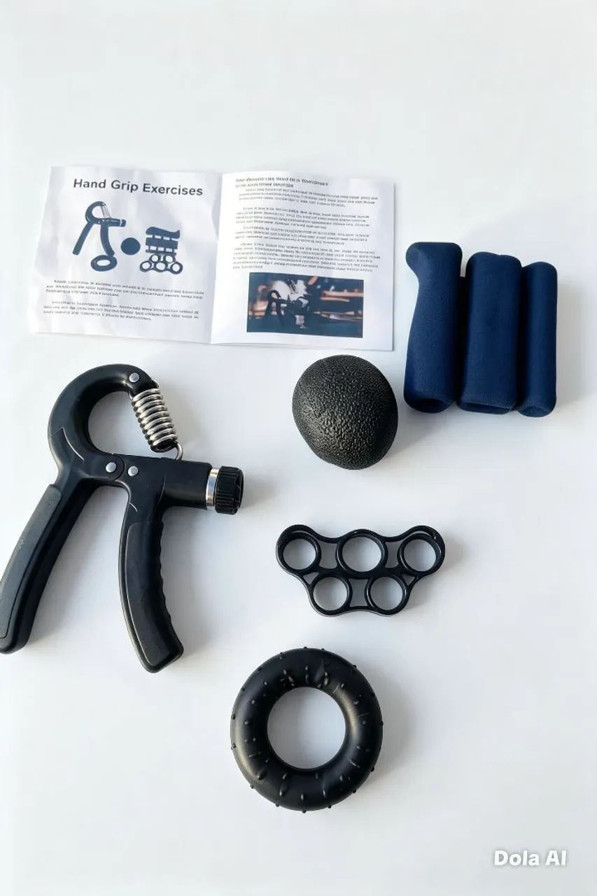 KIT FORTALECEDOR ANTEBRAÇO, PUNHO E MÃOS 