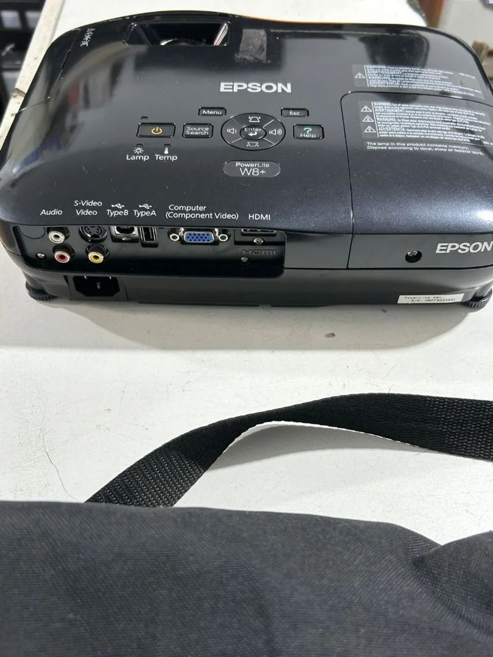 Projetor Epson PowerLite W8+ - Foto 2