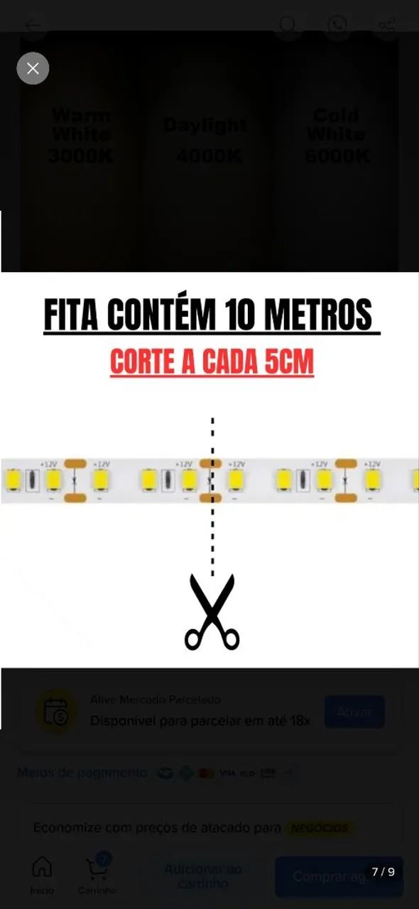 Fita de led - Foto 4