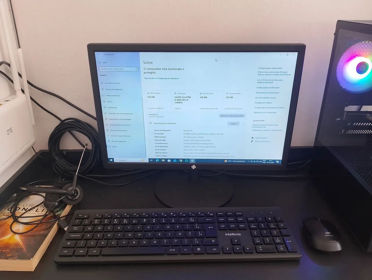 Computador completo 