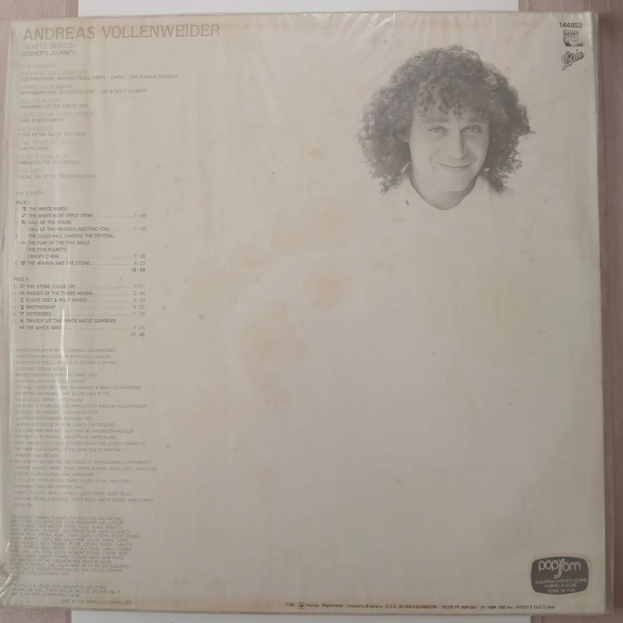 Andressa Vollenweider - White Winds - Disco de Vinil - Foto 2