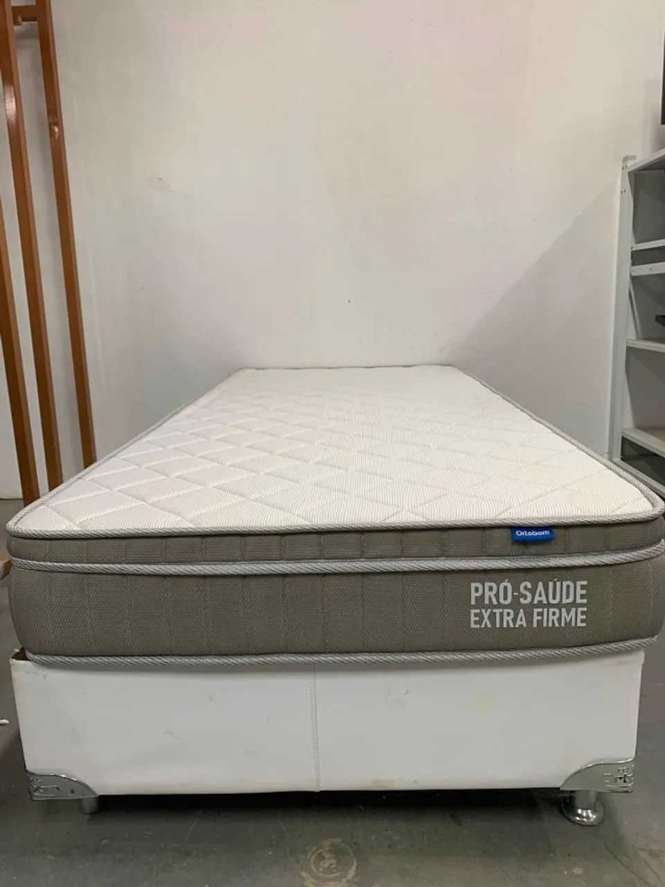Cama box e colchão ortobom - Foto 3