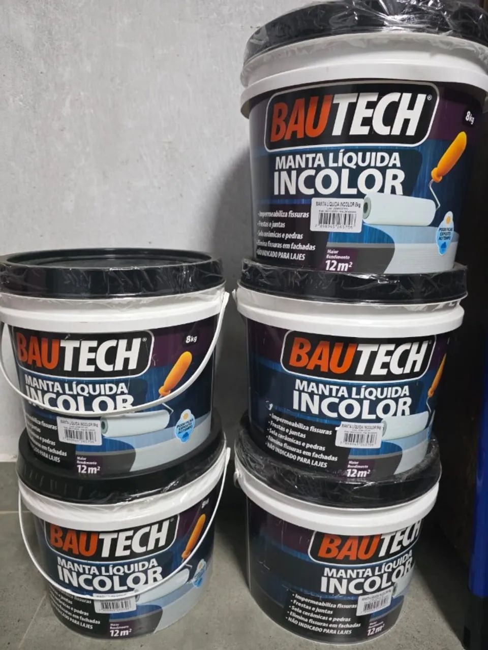 Bautech - Manta Líquida Incoloro - 12m - Lacrado - Preço por Unidade -  5 Un Disponiveis