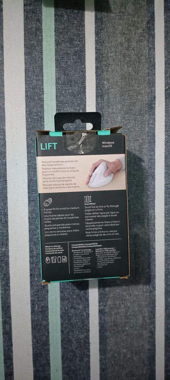 Mouse Logitech Lift vertical - Foto 2