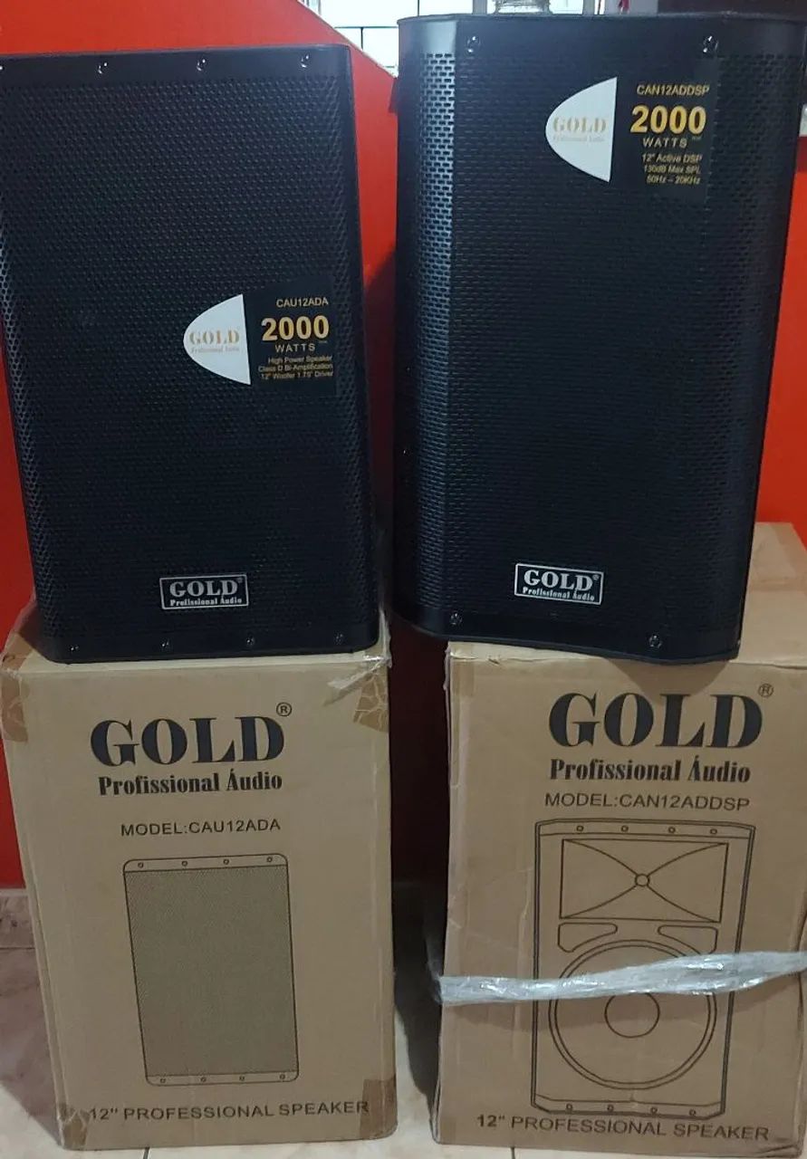Caixa Ativa 2.000w PROFISSIONAL GOLD - Foto 5