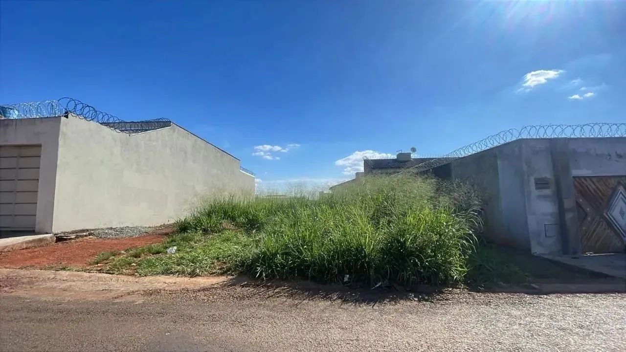 Lote 310,29m² (Murado, Asfalto e Agua) Jardim Gramado - Goiania