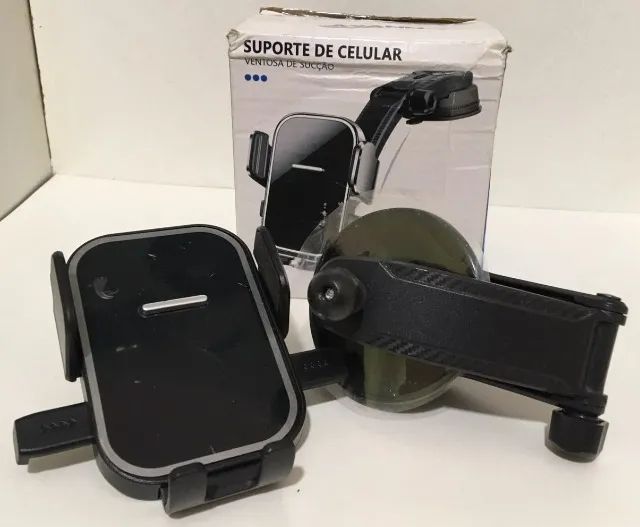 Suporte para Celular Universal com Ventosa Antiqueda - NOVO