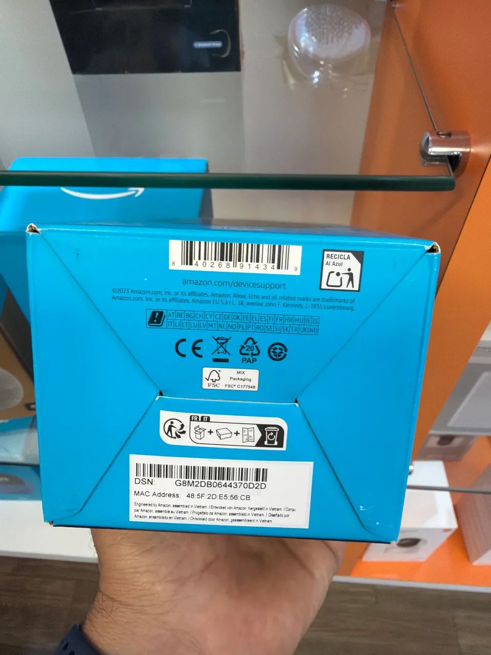Echo Pop Amazon Original Nova e Lacrada Loja Física  - Foto 3