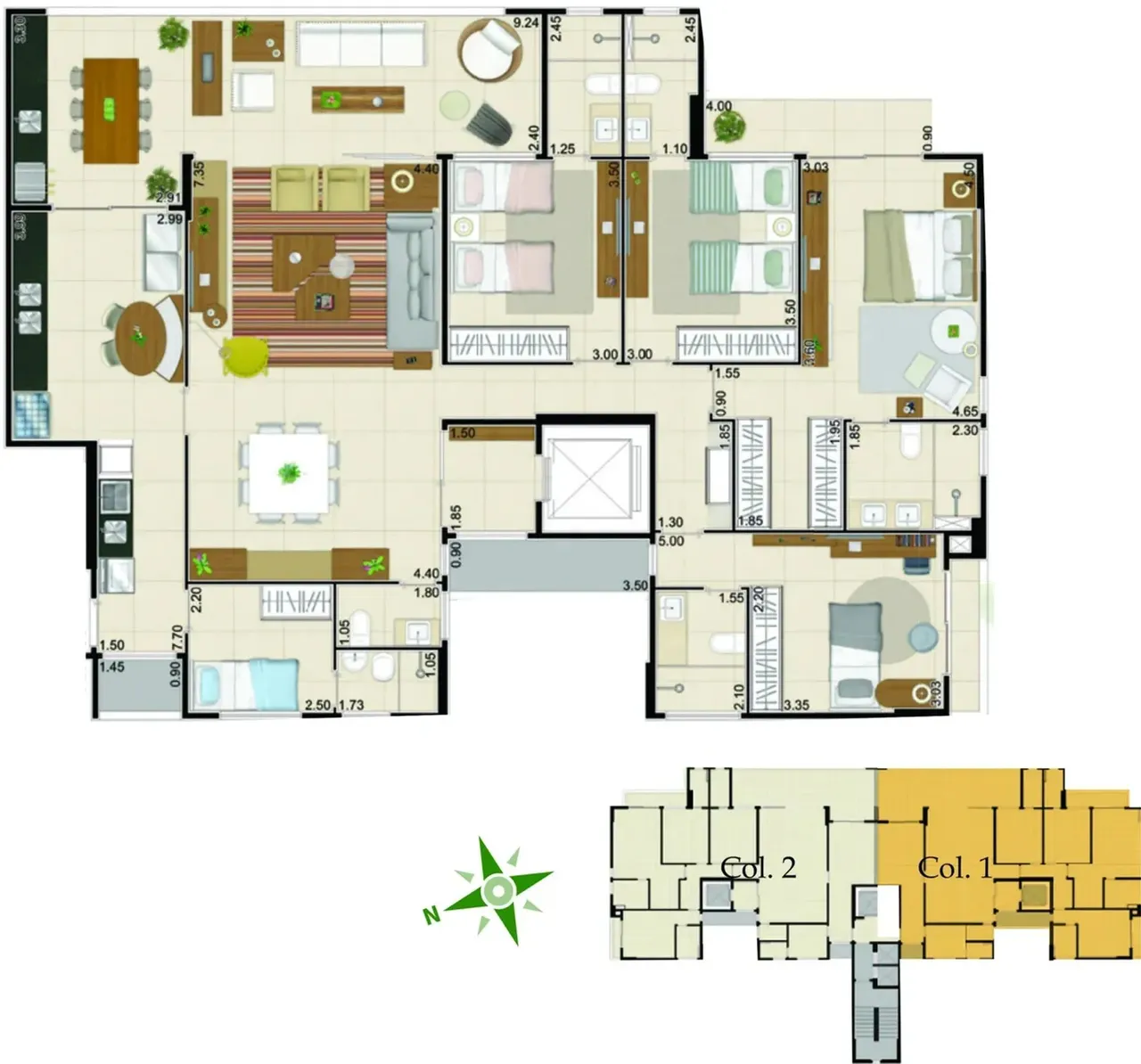 PLANTA 188m²