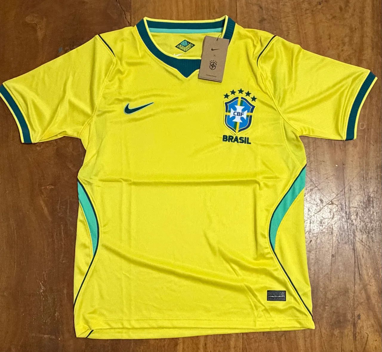Camisa Brasil Amarela Torcedor 