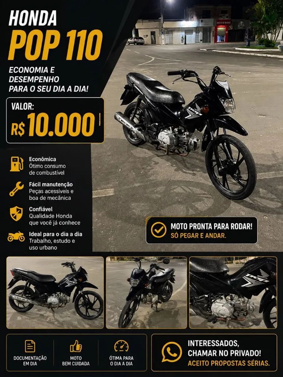 Honda pop 110i