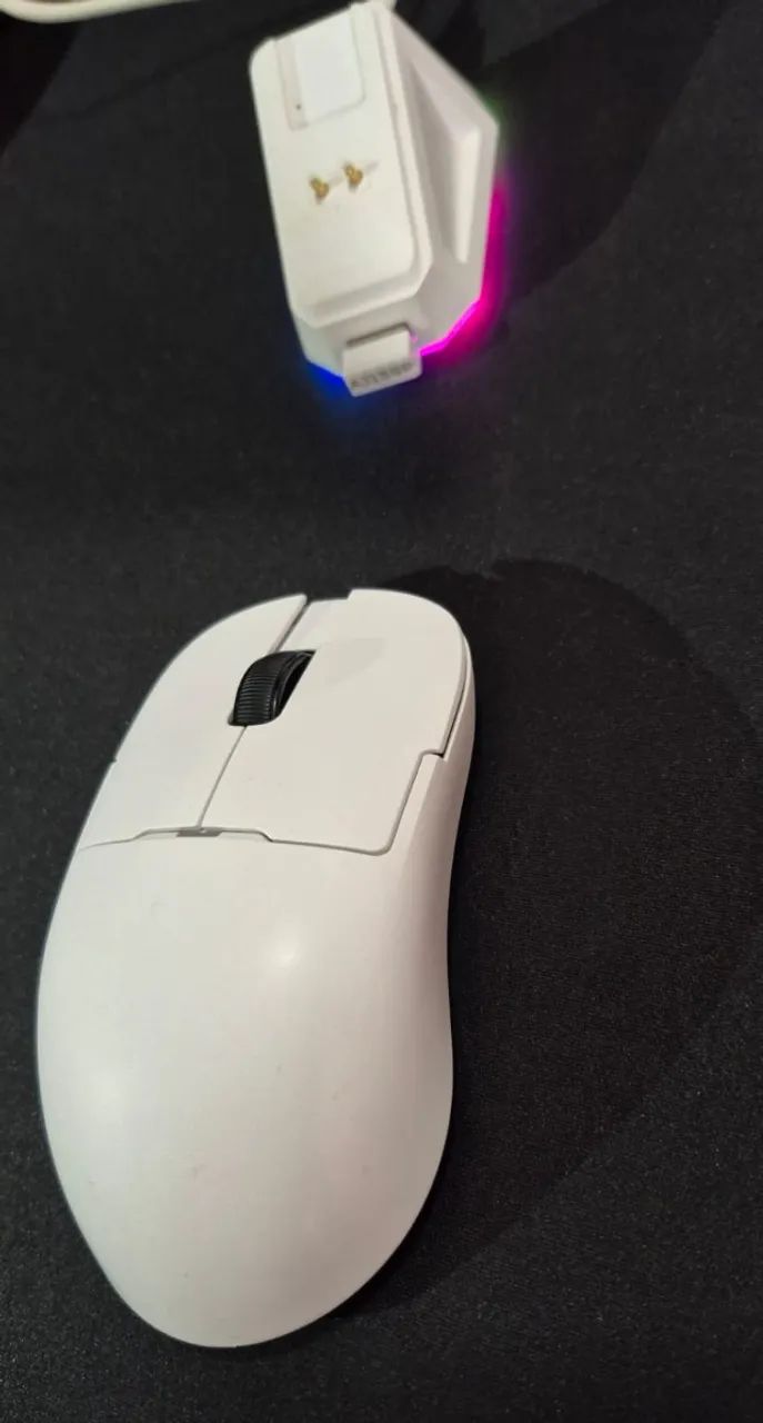 MOUSE AJAZZ AJ159P - Branco Wireless - Foto 3