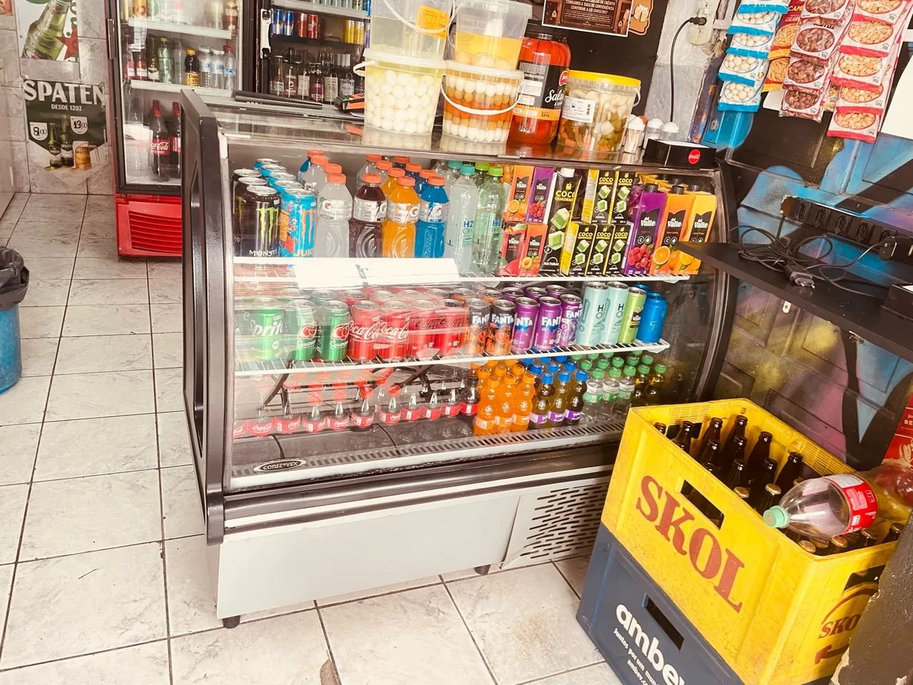 Balcão expositor 