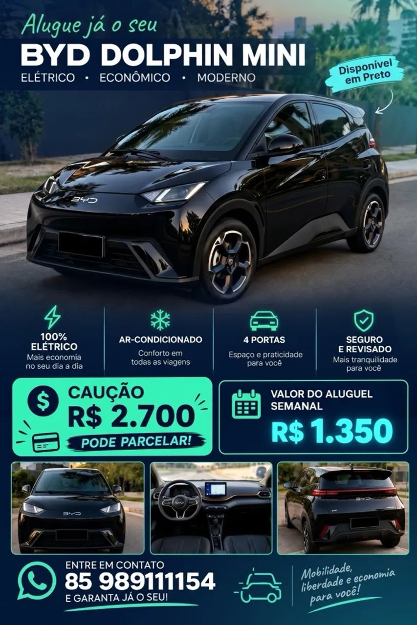 Aluguel BYD 