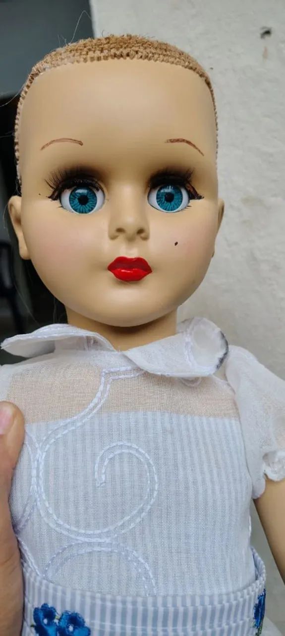 Boneca Antiga Atma  - Foto 4