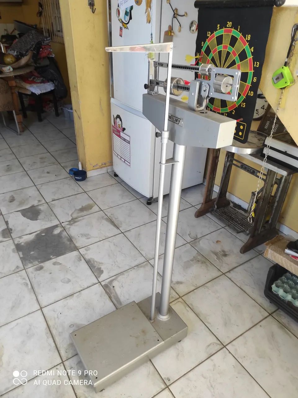 Balança mecânica, antiga: - Foto 2