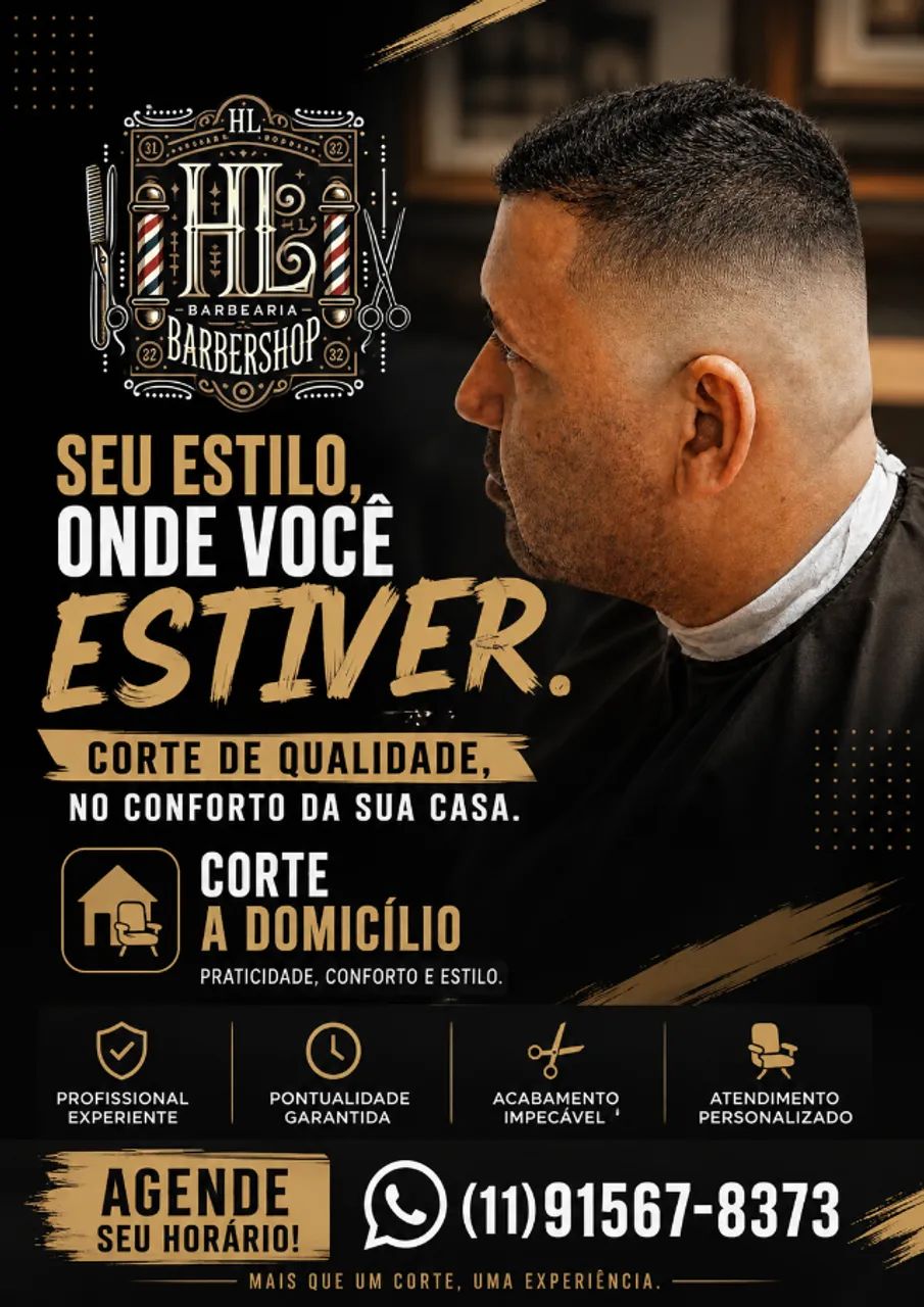 HL Barbearia a Domicílio - Foto 4