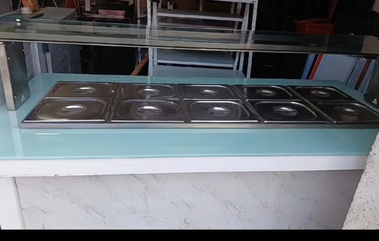 Carro térmico Gelopar luxo 10cubas