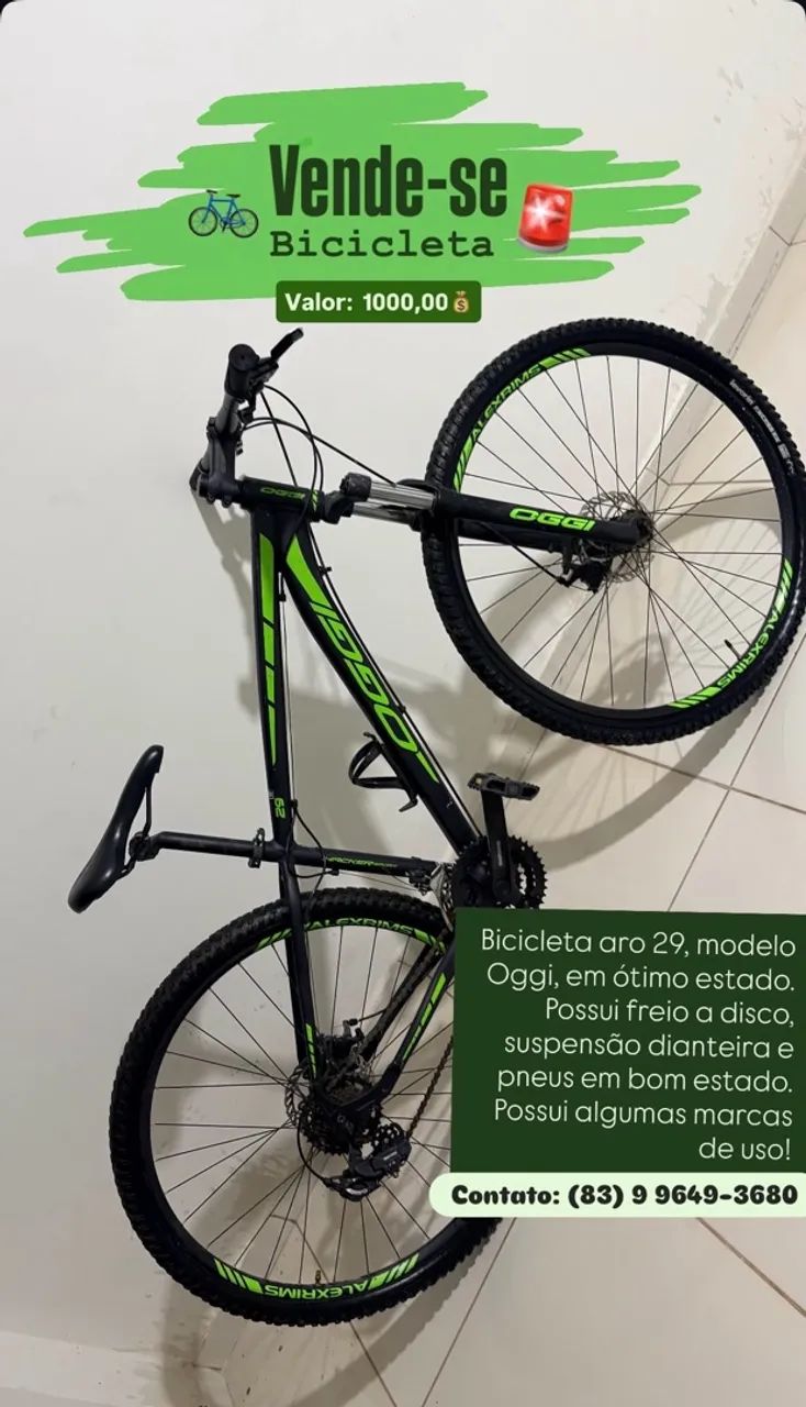 Vende-se: bicicleta oggi