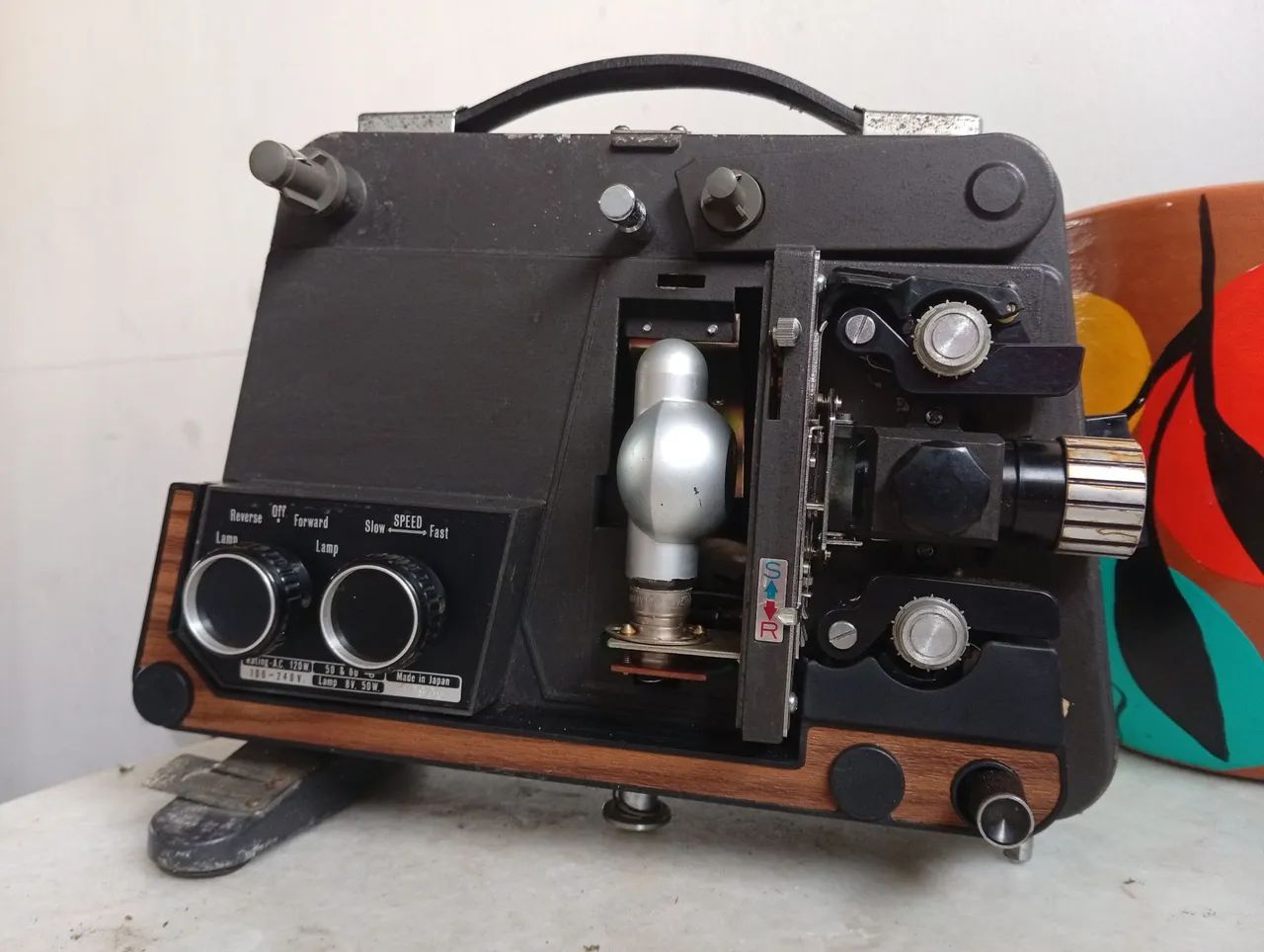 Projetor Rainox 707 - 8mm - Japão 1970 - Foto 2