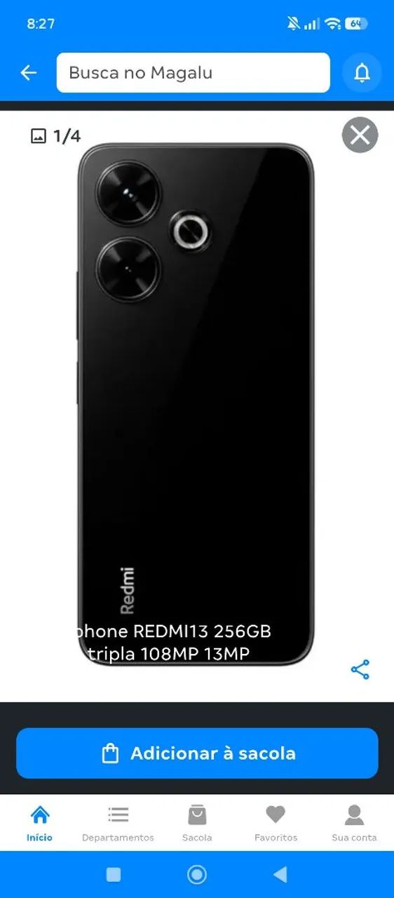 Celular Redimi 13x