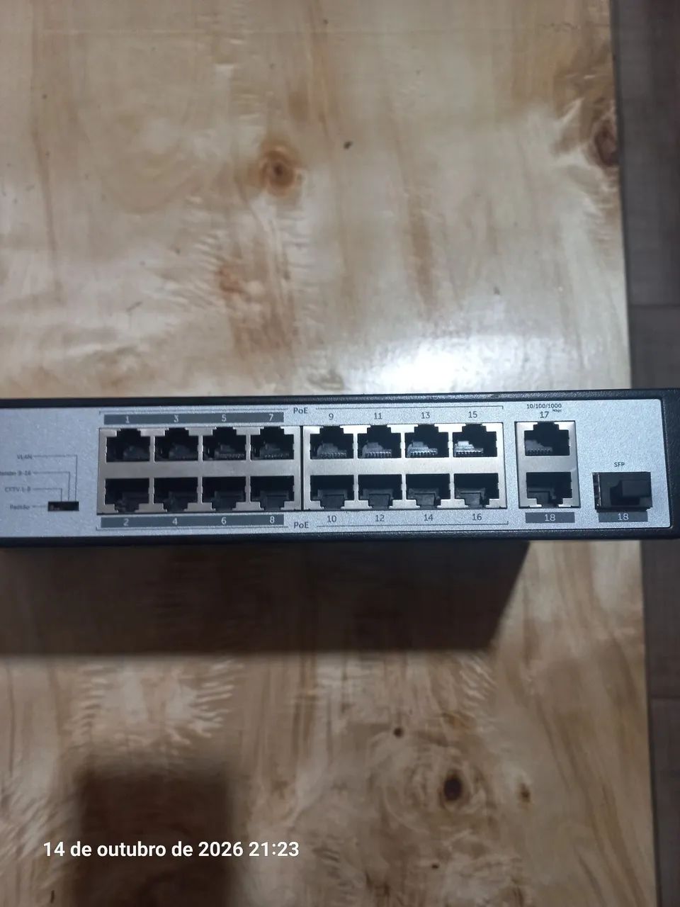 Switch Intelbras SF 1821 PoE - Foto 4