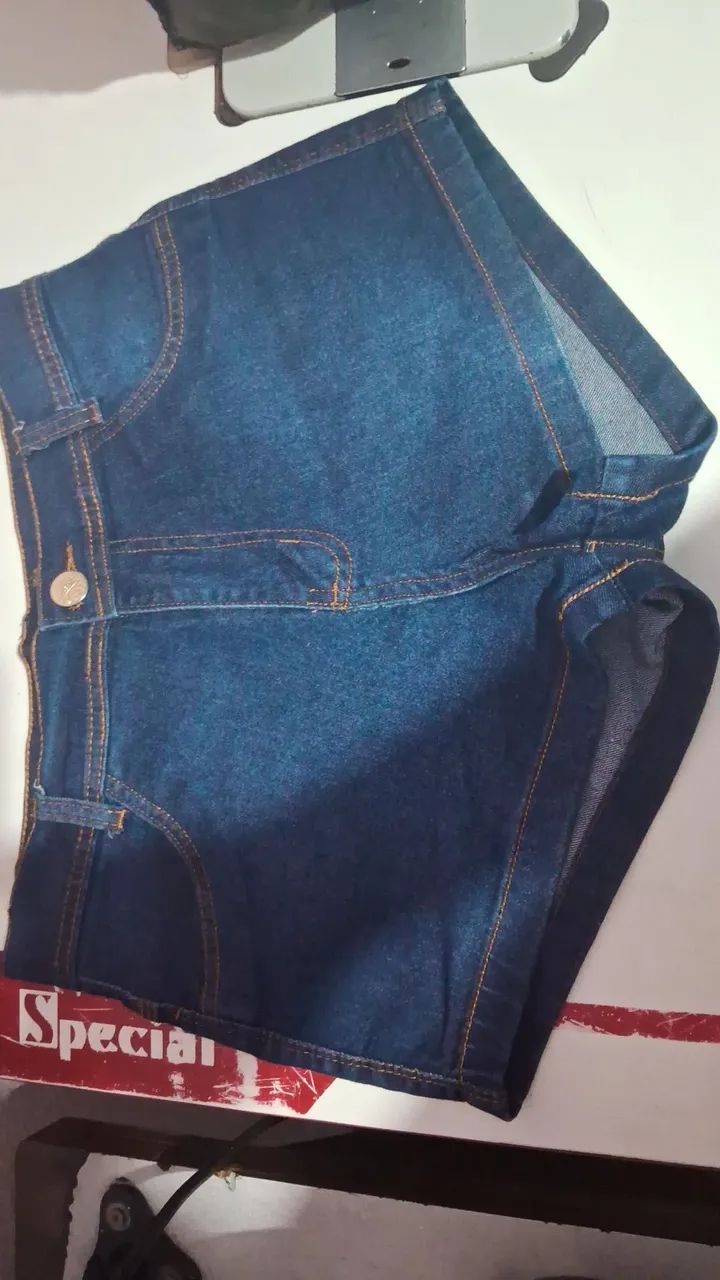 Shortes jeans 38 e 40 - Foto 4