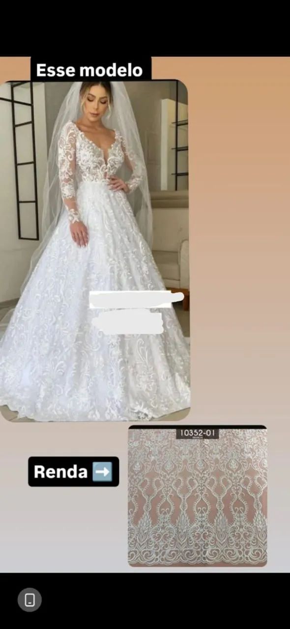 Vestido de Noiva Novo