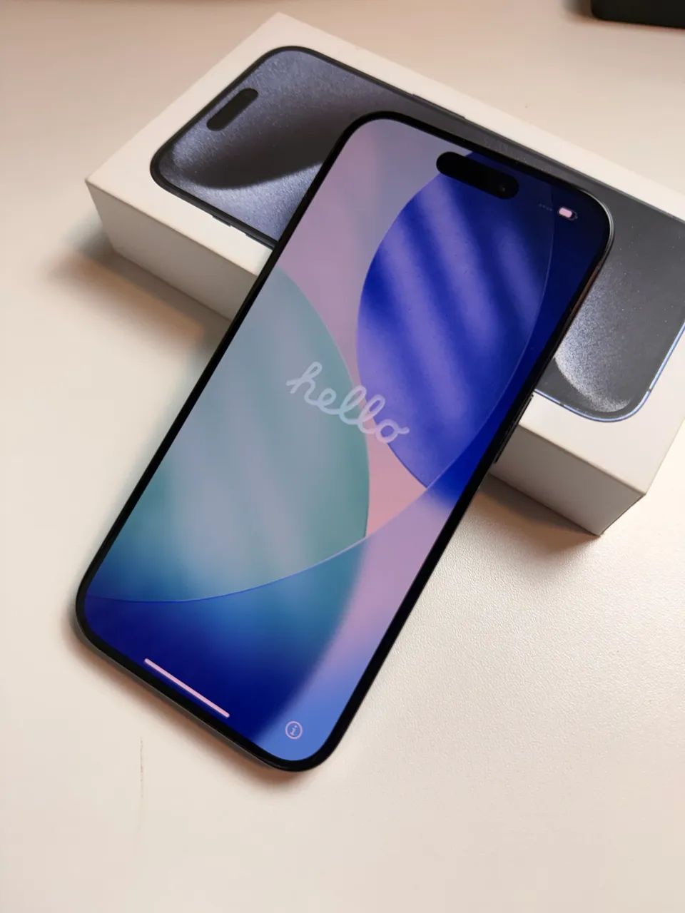 VENDO iPhone 15 Pro 256 GB Space Blue - Foto 3
