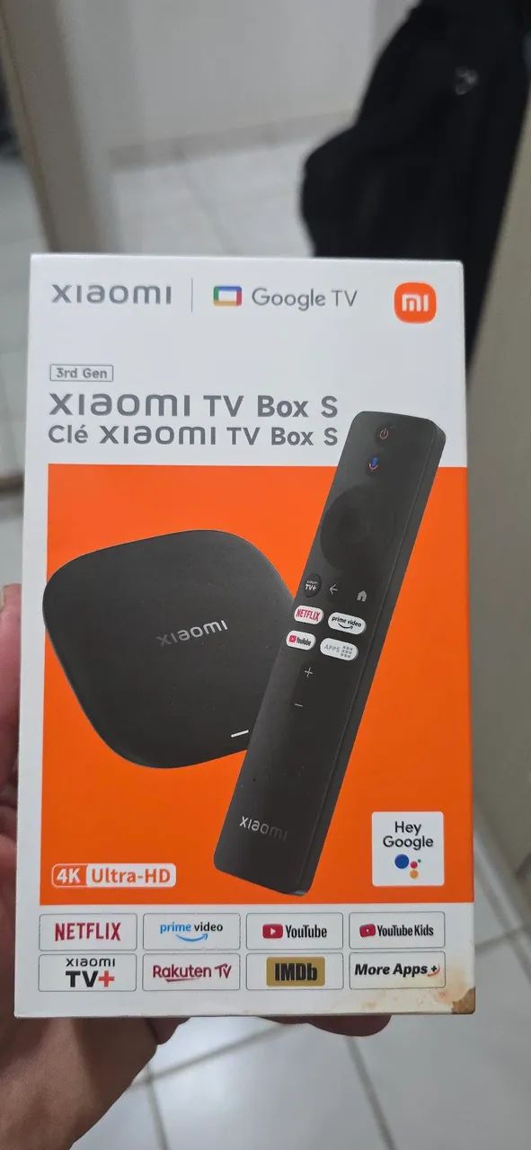 Xiaomi mi box s 3°geraçao