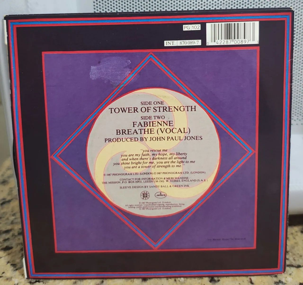 The Mission - Tower of Streght e Beyond the Pale compactos 7