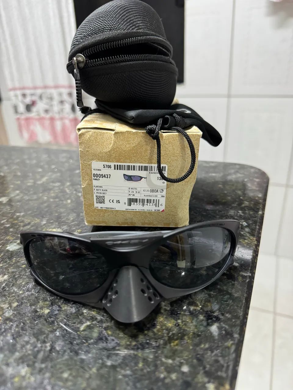 Óculos Oakley Plantaris black Original - Foto 5