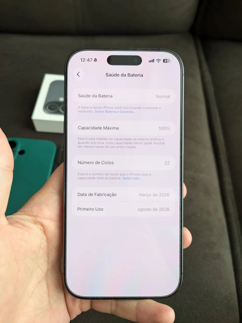 iPhone 17 256GB Preto - Foto 2