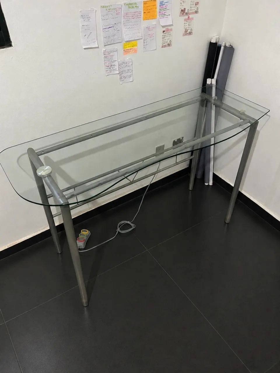 Mesa de vidro escritório  - Foto 2