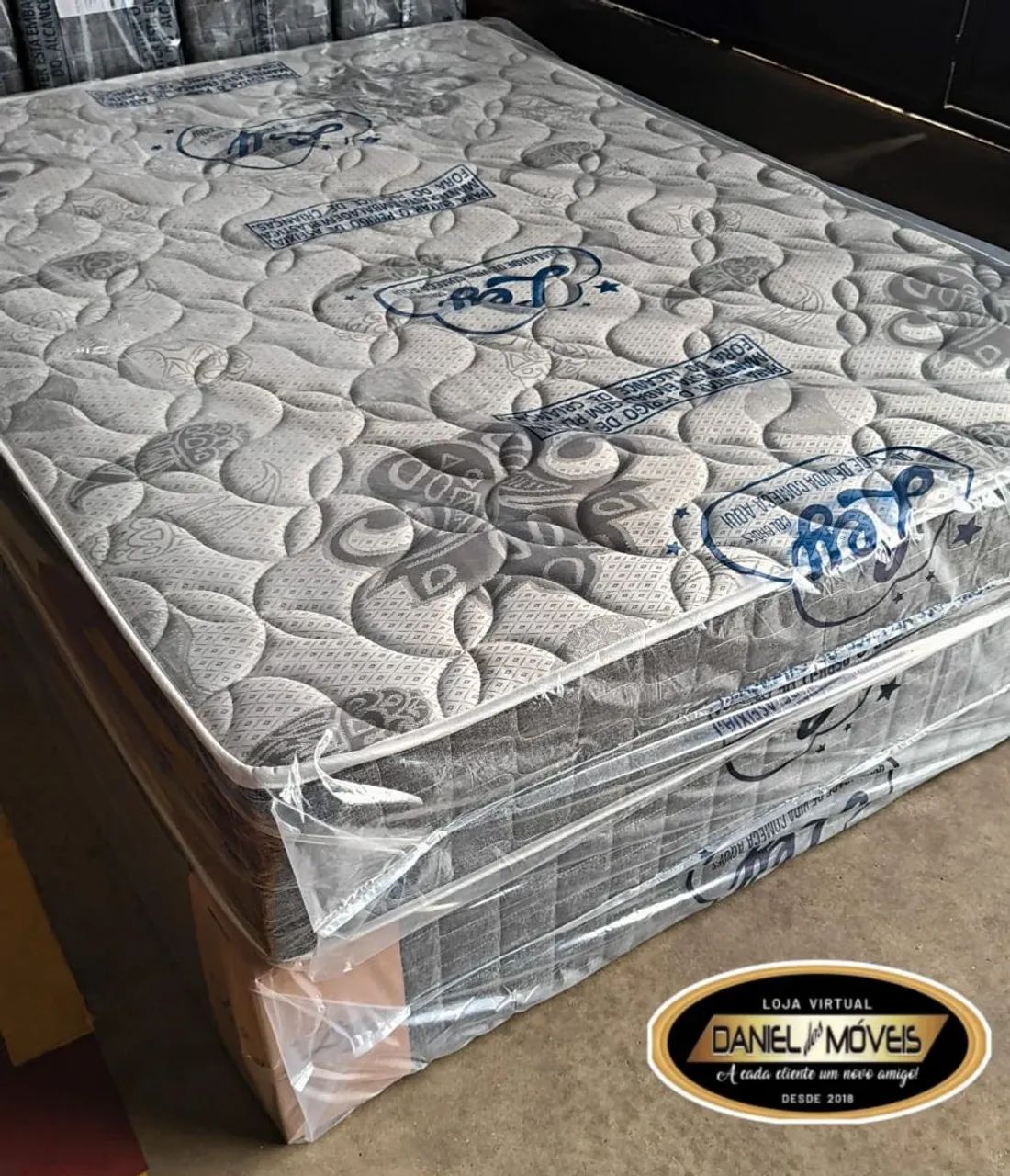 Cama Box - Molas Ensacadas 10 X SEM JUROS - Foto 3