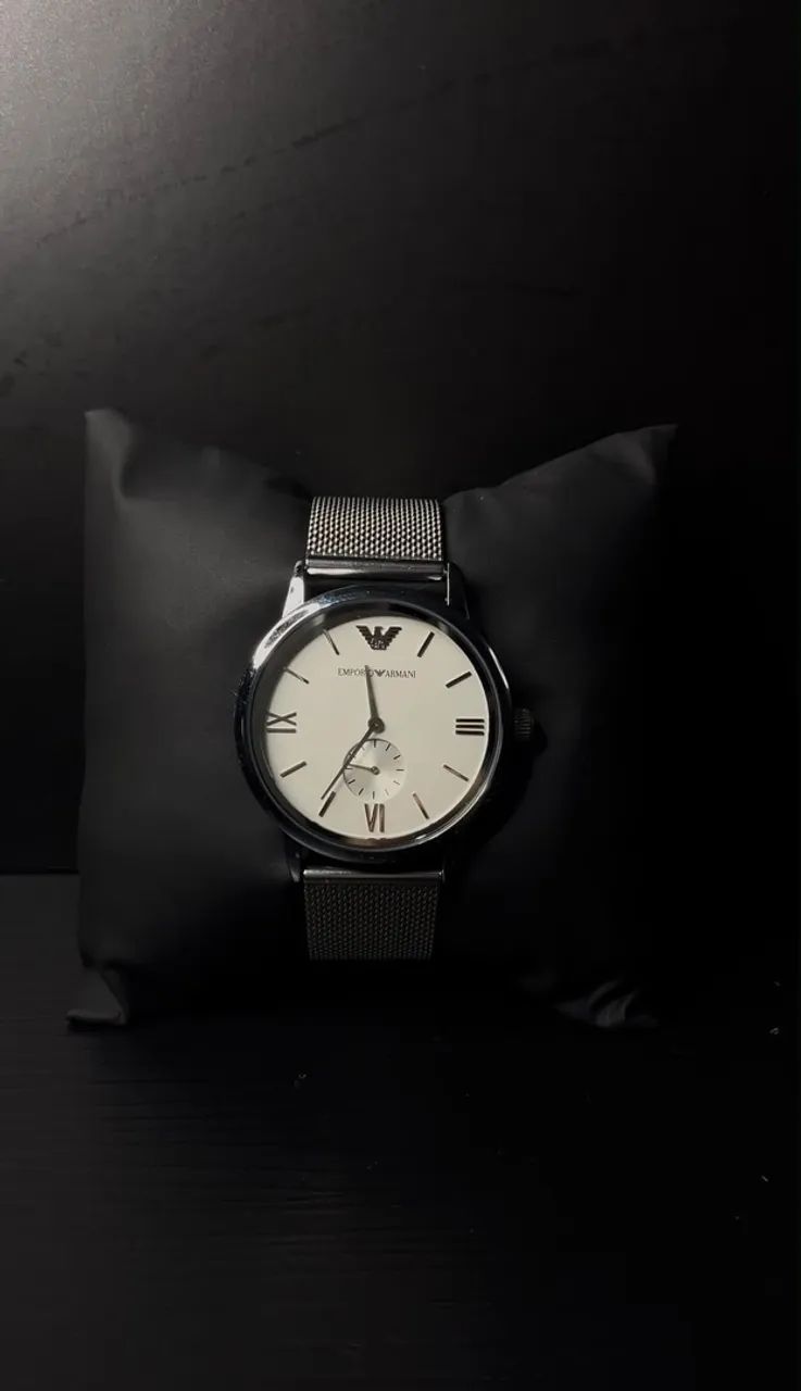 Relógio armani branco feminino  - Foto 4