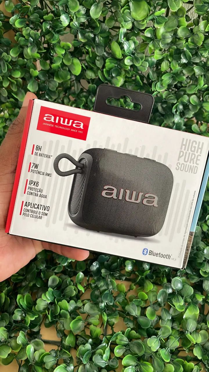 Caixa de som aiwa SP 07
