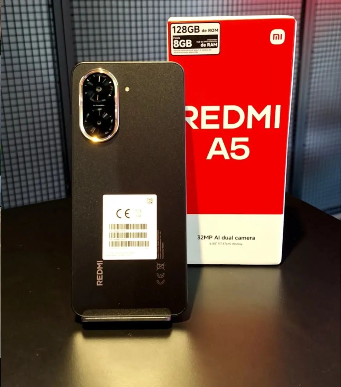 Smartphone + capa: Redmi A5 - ótimo custo benefício 128Gigas + 4 ram 