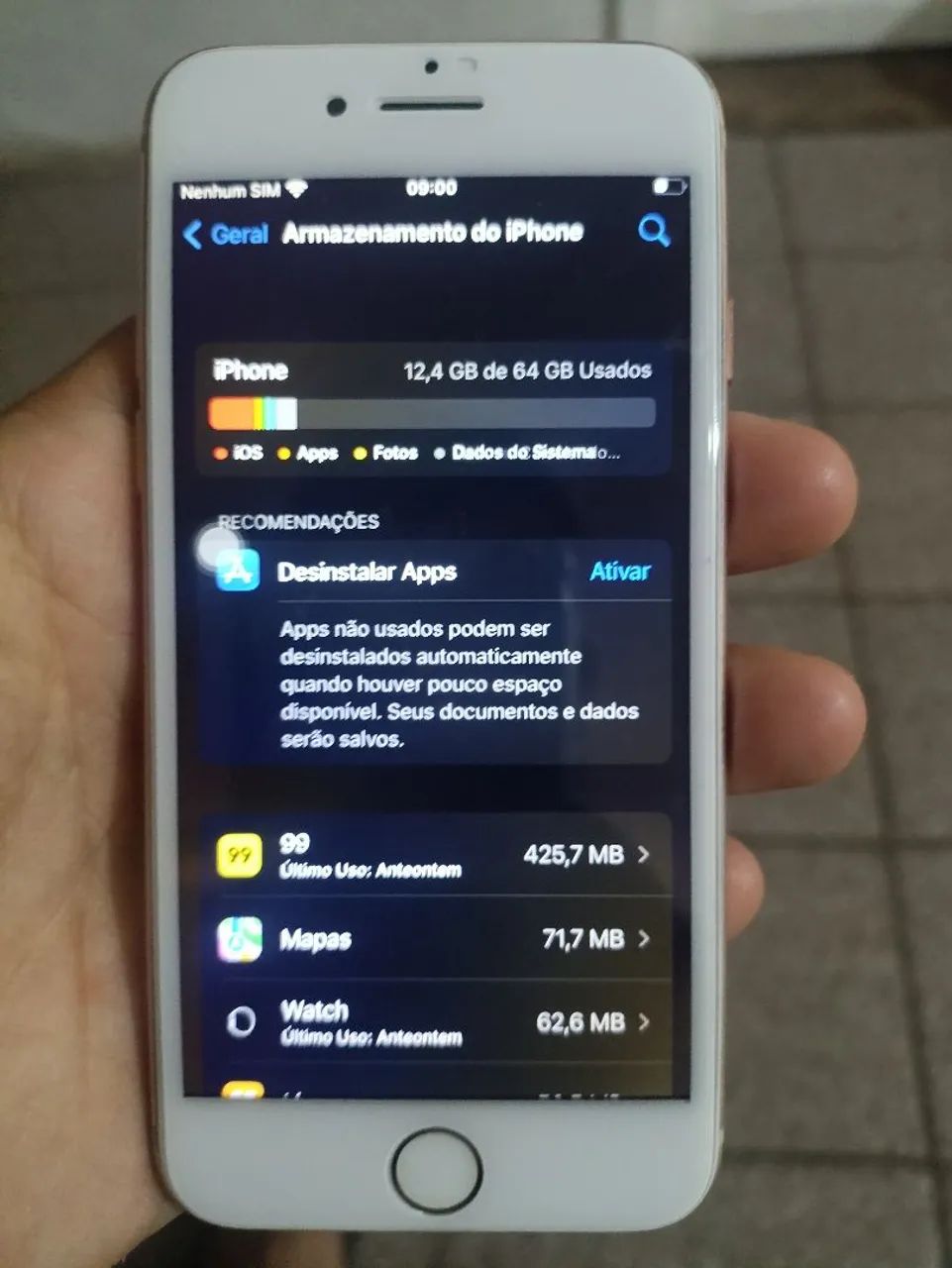 iPhone 8 rose 64gb - Foto 3