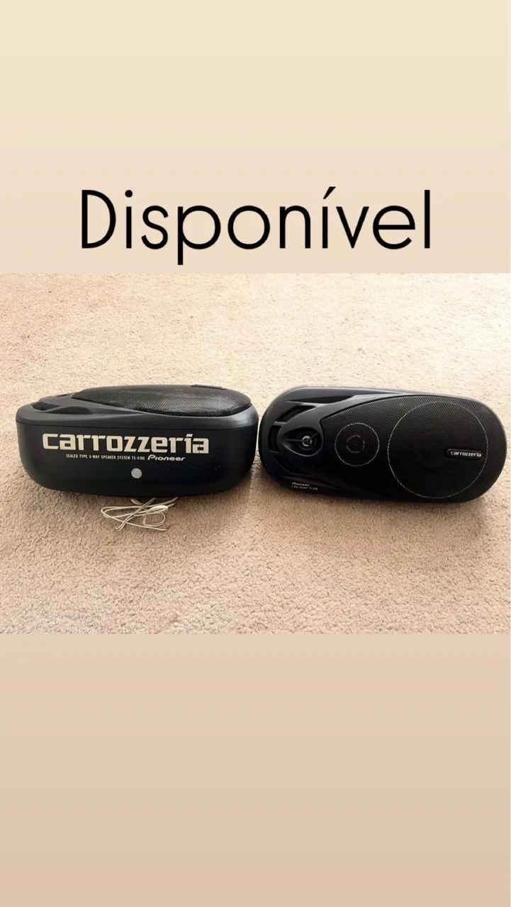 Carrozzeria TS-X 180 Pioneer - Aparelhos de Som - Novo Mundo