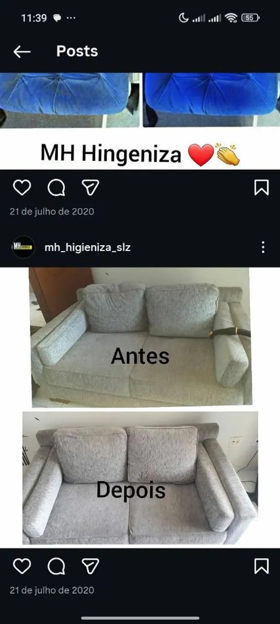 Higienização de estofados em geral  - Foto 4