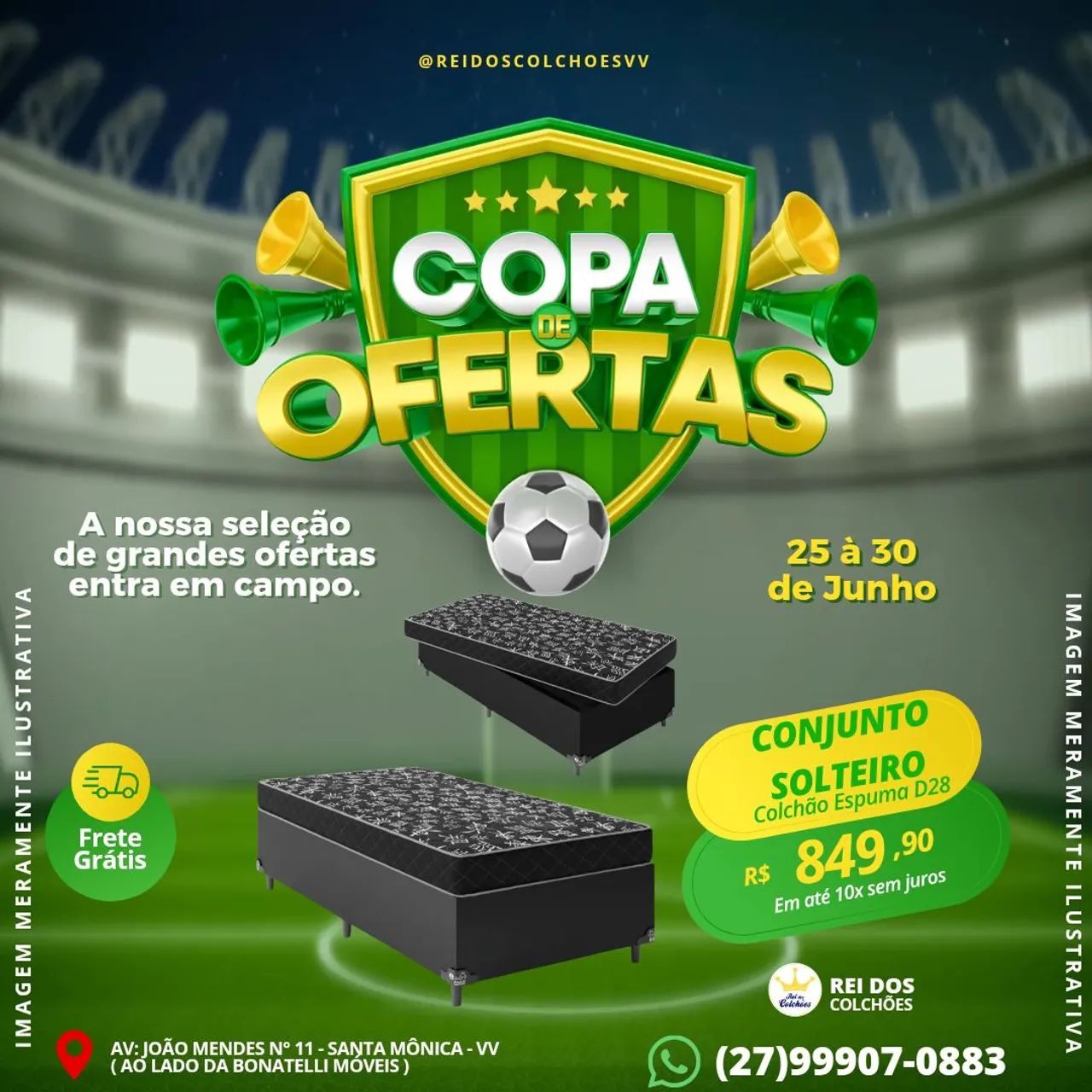 Conjunto Solteiro Colchão Espuma D28 + Box Solteiro