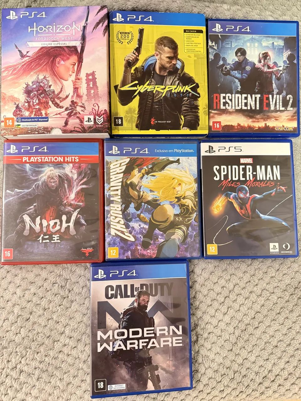 Vendo jogos de ps4 e ps5