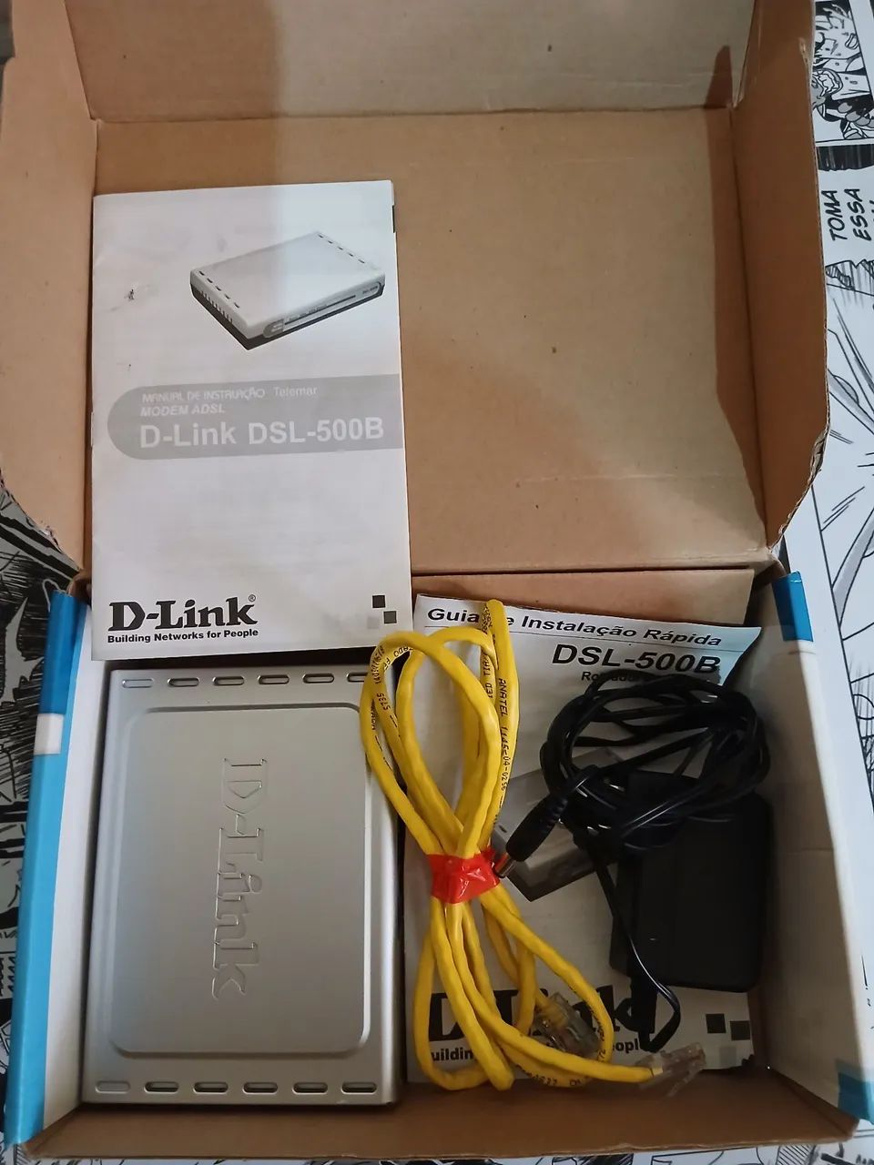 Modem Roteador Adsl2/2 + D-link Dsl-500b - Foto 2