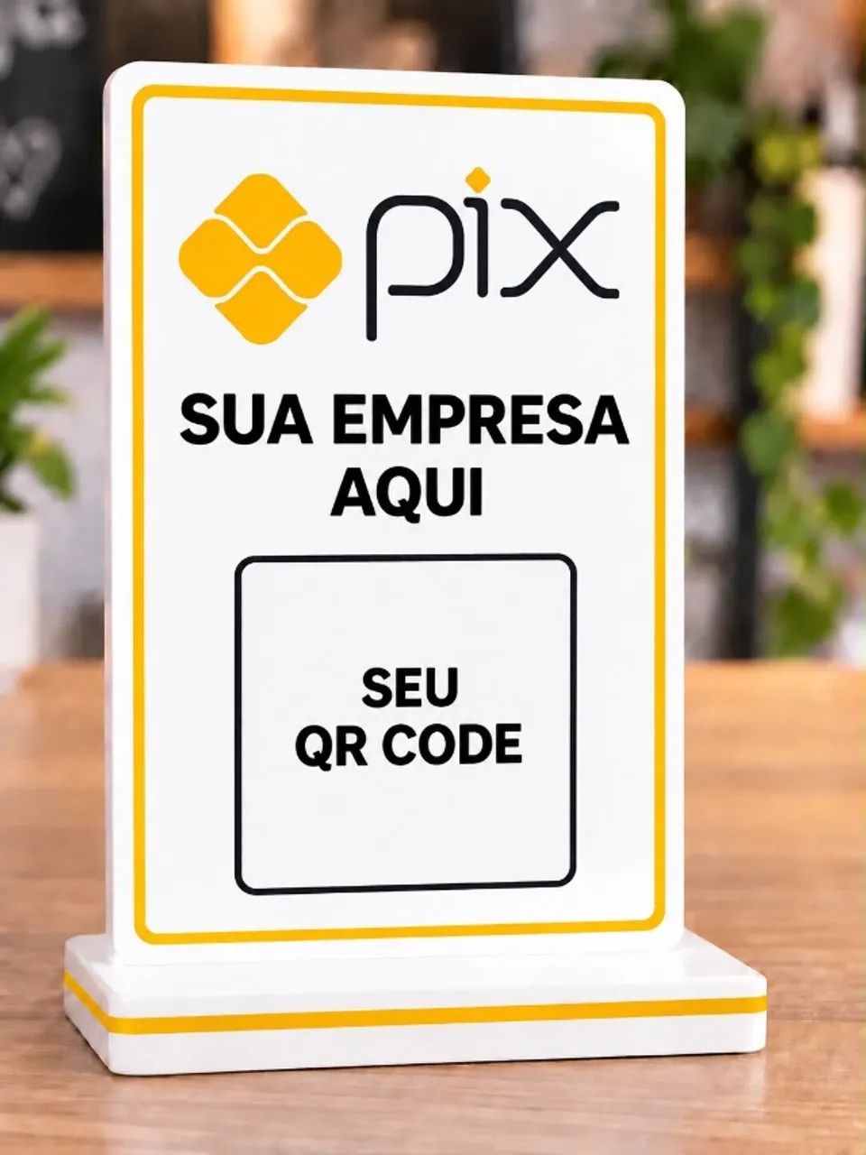 Placa personalizada para pix  - Foto 3