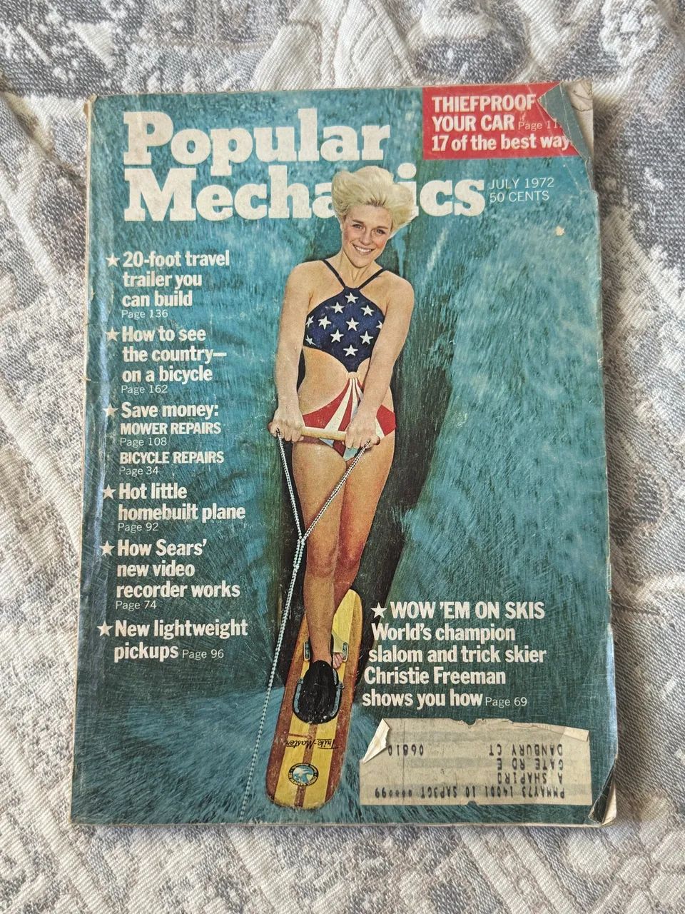 Revista Vintage 1972 Americana