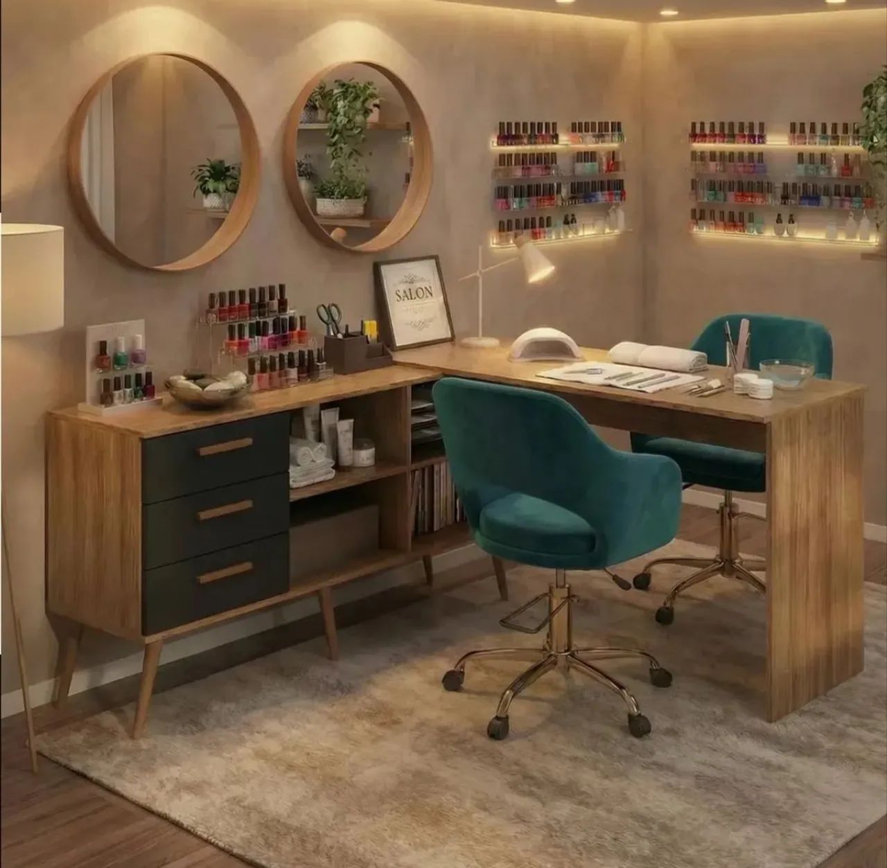 Mesa para manicure/esxritório