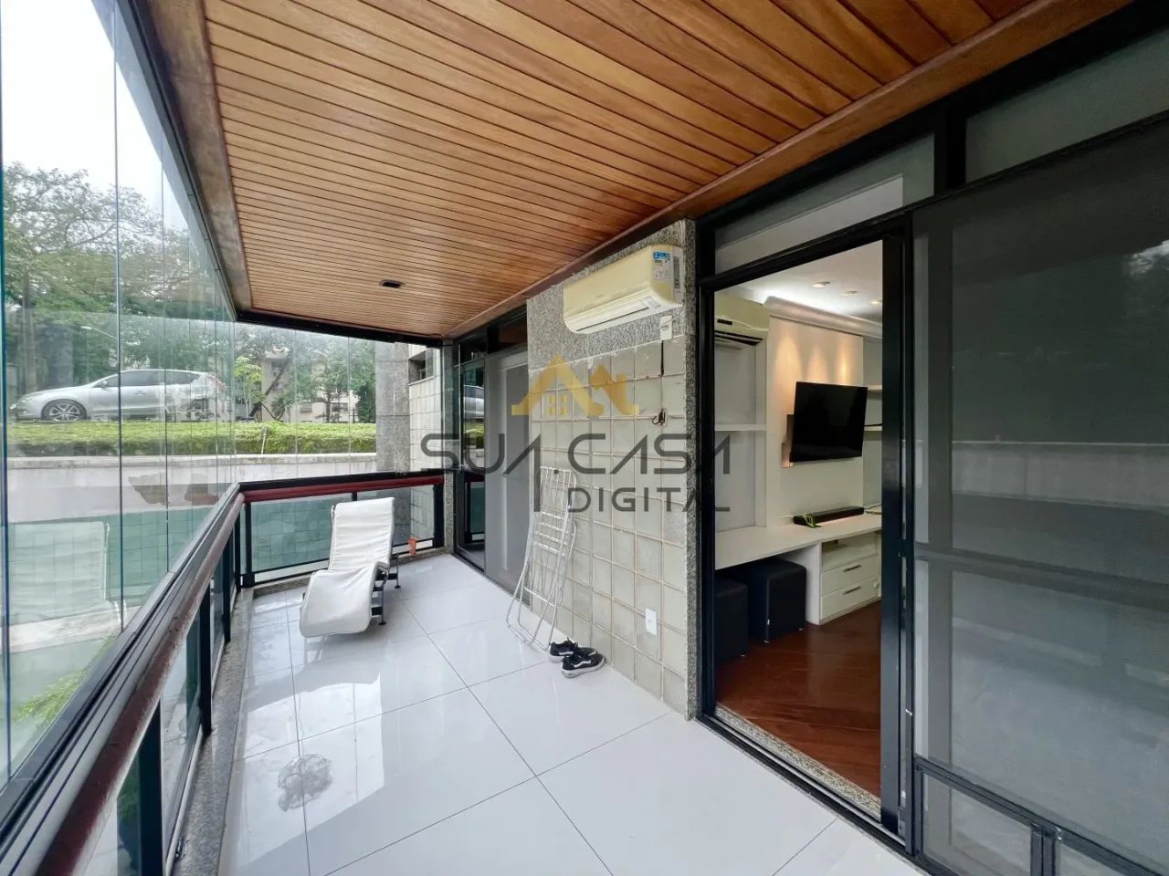 Apartamento com varanda, 2 quartos em predio com infra no Leblon REF: AP0333 - Foto 3
