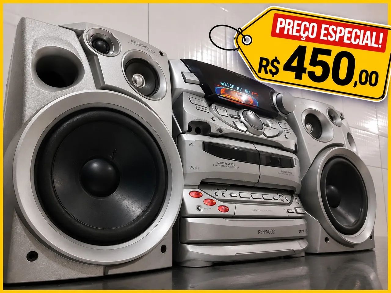 Som Kenwood XD 551  - Foto 3
